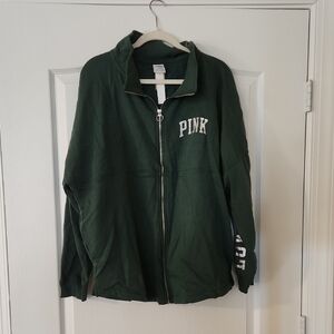 PINK Victoria's Secret Green Top